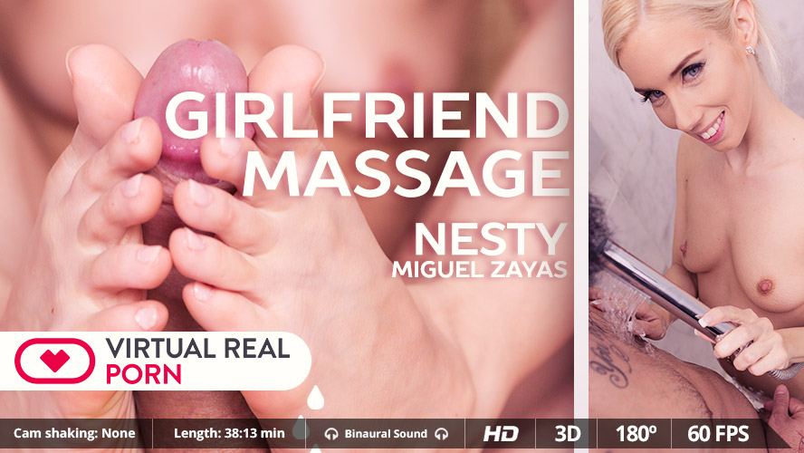 Nesty in Girlfriend massage